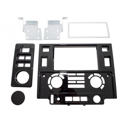 Piano Black Puma Double Din Unit Fascia 2007 Onwards