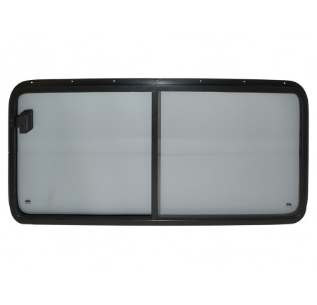 Sliding Window Kit Deluxe - Grey Tint for Defender