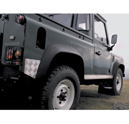 Chequered Sills - Pair for Defender 90