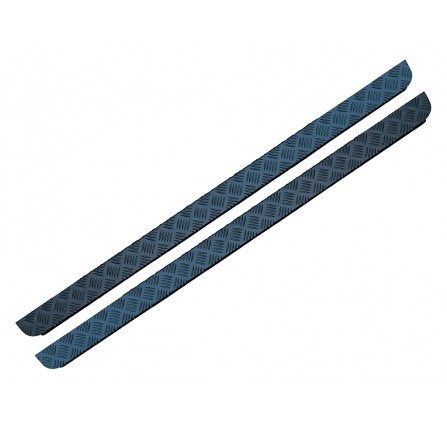 90 Chequered Sills Pair - Black