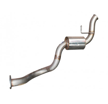 Stainless Steel Exhaust Rear Silencer Lr 90 Def