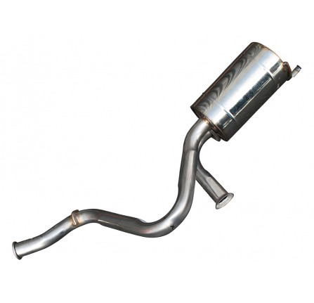 Stainless Steel Exhaust Rear Silencer Def 90 300TDI 1994-95
