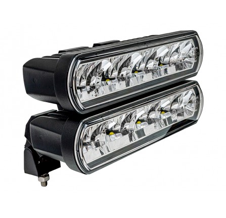 Double 40W Led Driving Light Bars 222 x 55 x 100mm