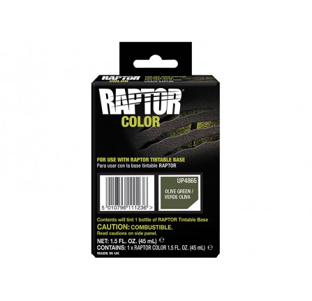 No Longer Available Raptor Colour Pouch 45ML - Olive Green