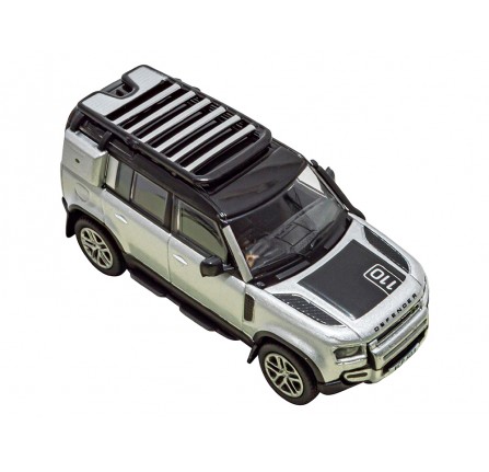 New Land Rover Defender 110 Indus Silver 1:76