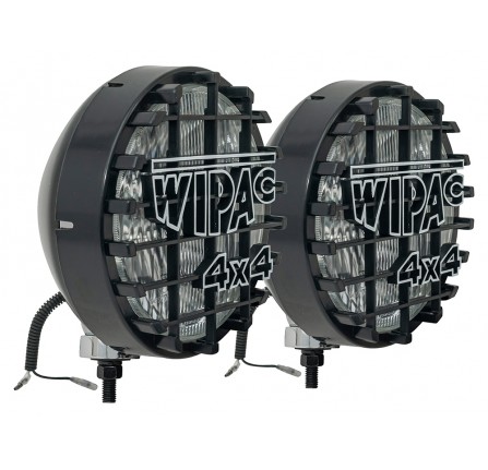 Wipac 8 Driving Lamps in Black