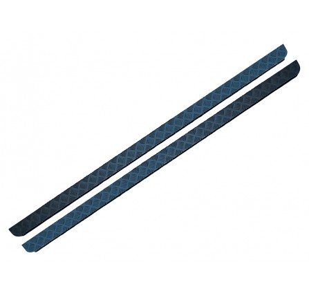 110 Chequered Sills Pair Black