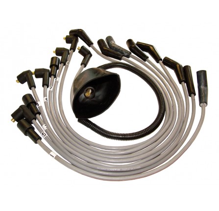 Disco 1 and Range Rover Classic Grey Silicone 3.9 V8 Ignition Lead Set 8mm Includes King Lead