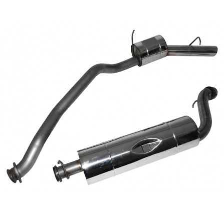 Range Rover P38 2.5 Bmw Stainless Steel Exhaust System Centre Box/Rear Silencer