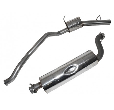 Range Rover P38 4.0/4.6 Stainless Steel Exhaust System Centre Box/Rear Silencer
