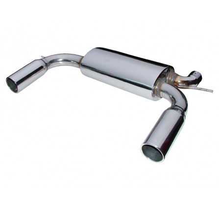 Freelander 1.8I Stainless Steel Rear Silencer