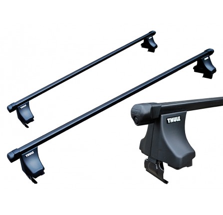 Thule Roof Bars Freelander 2 Clamp Style Fitment 1350mm Wide
