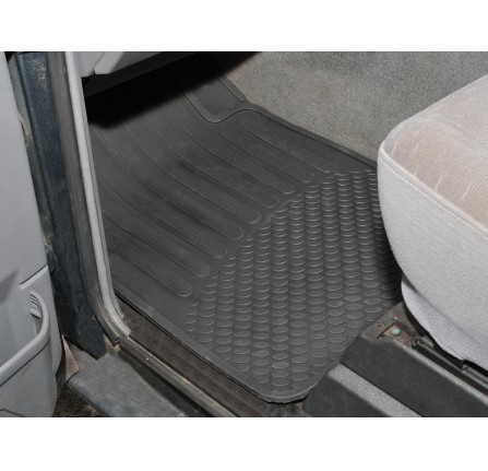 Rubber Front Mat Set RHD Pair for Discovery 1