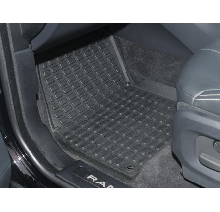 Front and Rear Rubber Mats Range Rover Evoque 2 & 4 Door RHD (upto 2018)