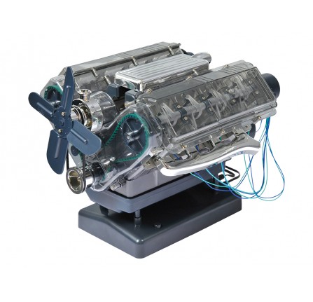 Haynes V8 Engine 300 Piece Working Model Kit