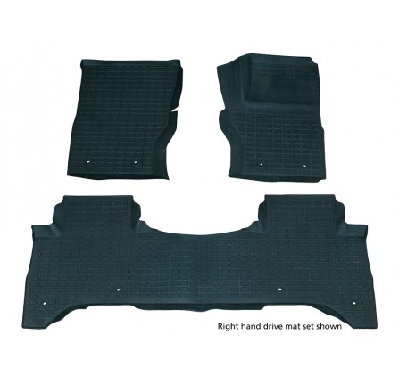 Front and Rear Rubber Mats Range Rover L405 2013 Onwards LHD