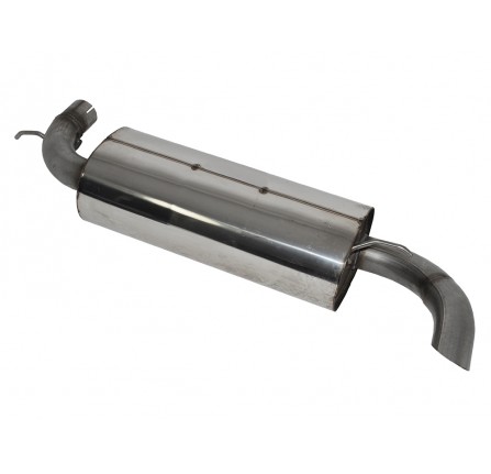 Freelander 1 TD4 Stainless Steel Exhaust System Rear Silencer