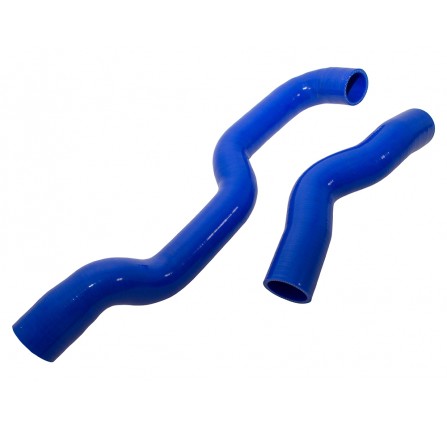 Blue Silicone Turbo Hose Kit for Defender 2.2 Puma 2011 on