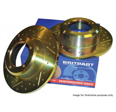 Performance Rear Brake Disc (Pair) for Range Rover L322