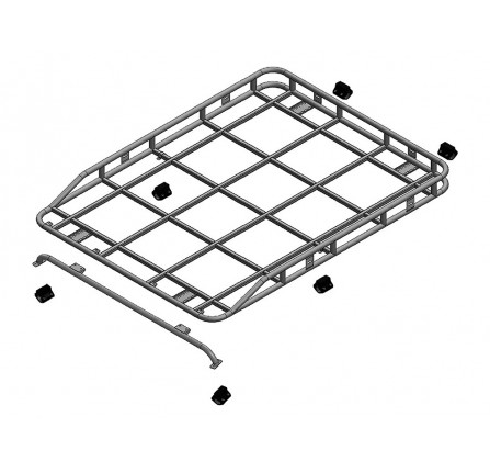 Safety Devices Explorer Roof Rack 90 - Roll Cage Mount 2.0M x 1.4M