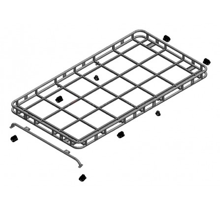 Safety Devices Explorer Roof Rack 110 Roll Cage Mount 2.8M x 1.4M