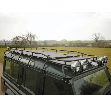 Safety Devices Defender 110 Roof Rack Marine Ply Floor 2 Levels