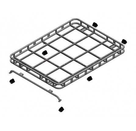 Safety Devices Explorer Roof Rack Roll Cage Mount 2.0M x 1.4M