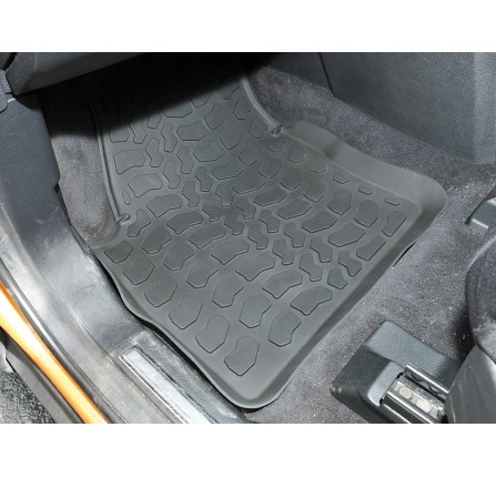 Rubber Over Mats Front & Rear - Freelander 2 - RHD