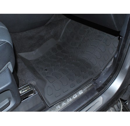 Rubber Over Mats Front & Rear - Range Rover Sport 2005-2013 LHD