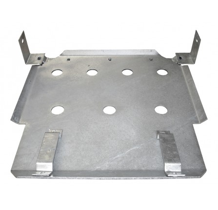 Guard for Transmission and Rear Crossmembers Galvanised Steel Bolts on and Is Easy to Fit Fits PRE-TD5 Or Can Be Fitted to TD5 with Centre Exhaust Removed and Pipe Fitted.
