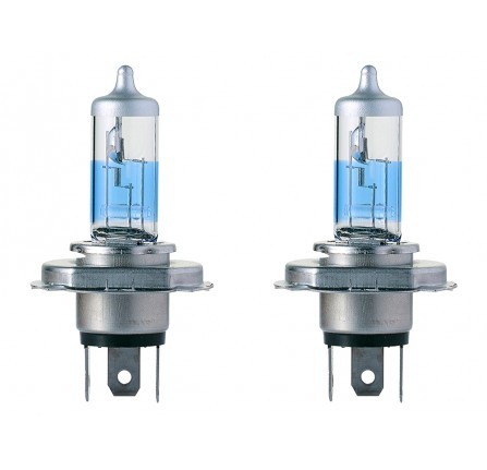 Xenon +150% H4 Halogen H/Lamp Bulb (Pair) - Ring