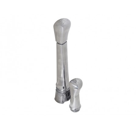 Polished Aluminium Gear Knob Set Puma Defender (2007 Onwards)