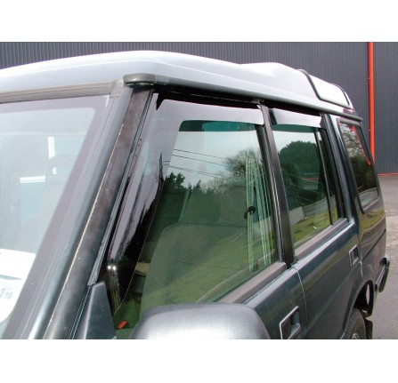 Wind Deflector Set Front and Rear for Discovery 1