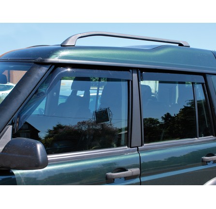 Discovery 2 Wind Deflector Set Front and Rear