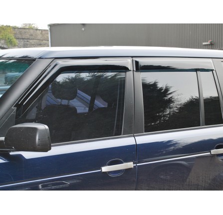 Range Rover L322 Wind Deflector Set Front and Rear