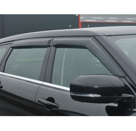 Wind Deflector Set Evoque 5 Door Front and Rear