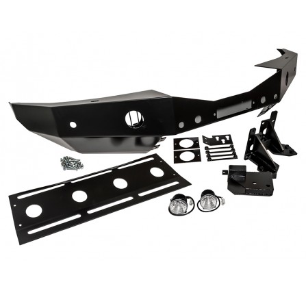 Discovery 3 Winch Bumper with Wipac Fog Lights and Aluminium Washer Bottle.