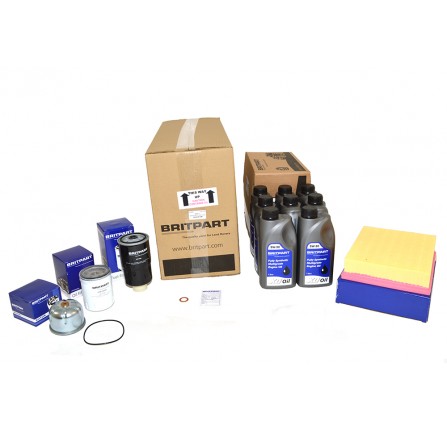 Defender and Discovery 2 TD5 Service Kit with Oil 5W30 (Unable to Ship Overseas See Alternative DA6004)