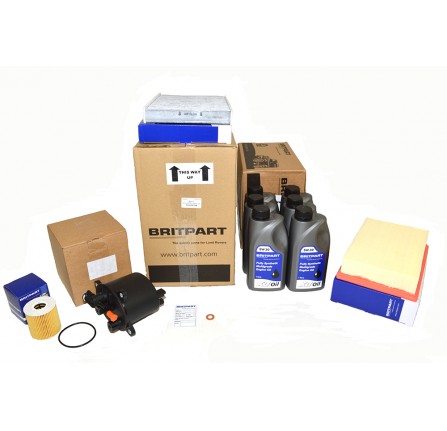 Britpart Service Kit Freelander 2 2.2 Diesel with Oil 5W30 (Unable to Ship Overseas See Alternative DA6038)