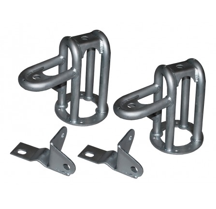 Front Tubular Twin Shock Mounts Standard