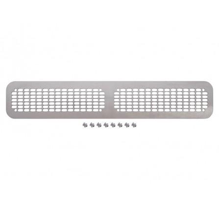 Front Grille Lower without Air Con Stainless Steel Defender