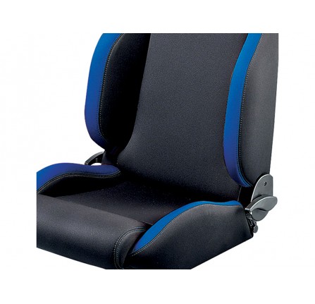 R100 Seat Black-blue Defender 90/110 (Single Seat) Will Also Require DA7306 (Seat Runners) and Mounting Kit DA7307 Which Is Fixed Or DA7308 (Removable Kit) to Fit Seats.