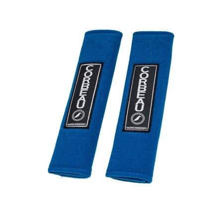 Blue Corbeau Seat Belt Harness Pads