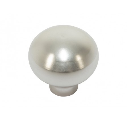 Defender Vent Knob Anodised Silver Aluminium upto 2007