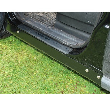 Rock Sliders Black Aluminium for Discovery 3 & 4