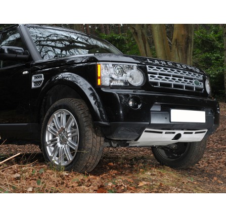 Sump Guard 8mm Aluminium Silver Finish for Discovery 4