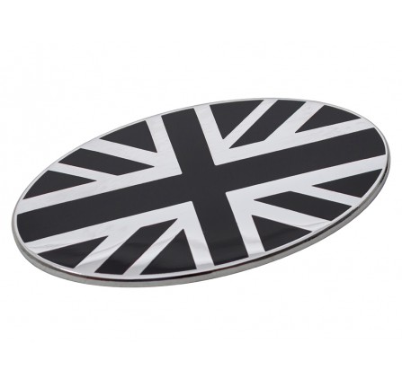 Oval Union Jack Badge
