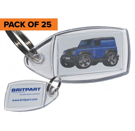 Britpart Keyring - Pack Of 25