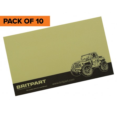Britpart Post-it Notes Pack Of 10