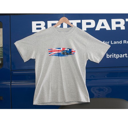 Union Flag T-shirt Grey - S